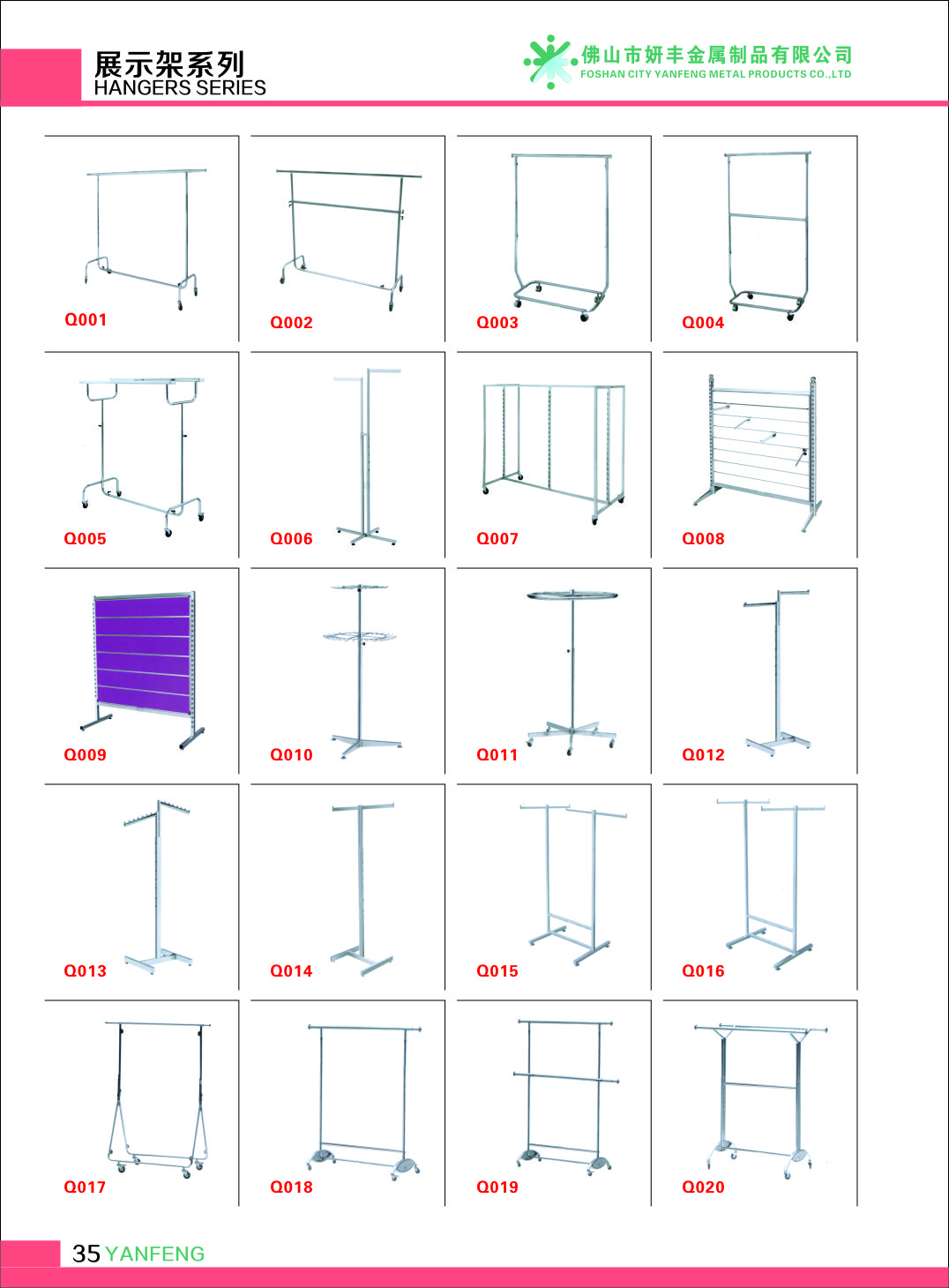 Display racks series